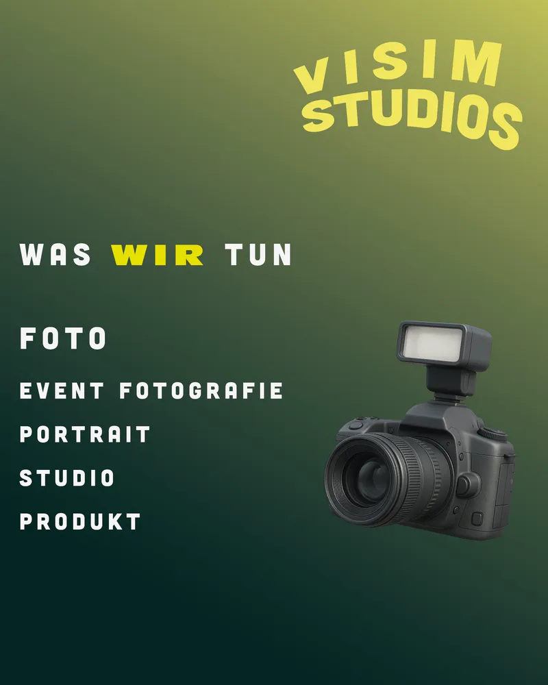 Studio-Portrait in warmem Licht